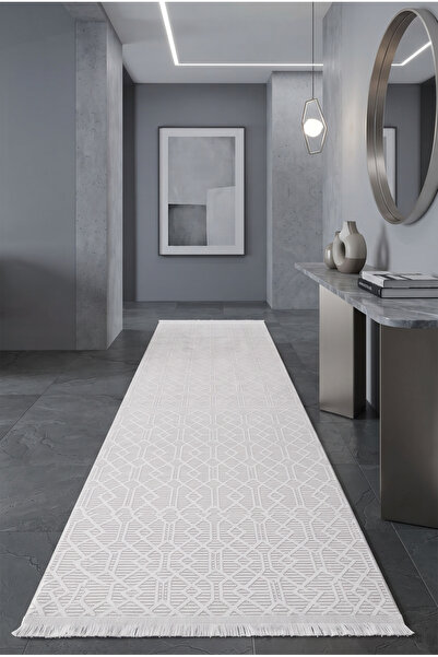 Pastel Modern Ve Klasik Tarzda Dokuma White Halı Oturma Odası Salon Yatak Oda...