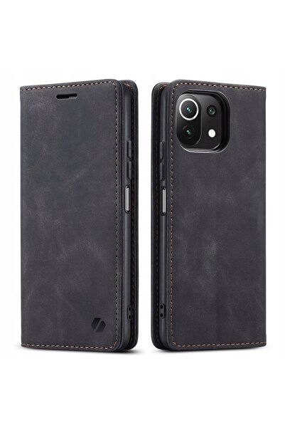 NO BRAND Husă tip carte pentru Mi 10T/10T Pro, Portofel Spacecase, Moale, Piele