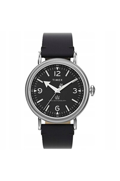 NO BRAND Ceas bărbătesc Timex Waterbury 40mm, curea din piele maro, 50M