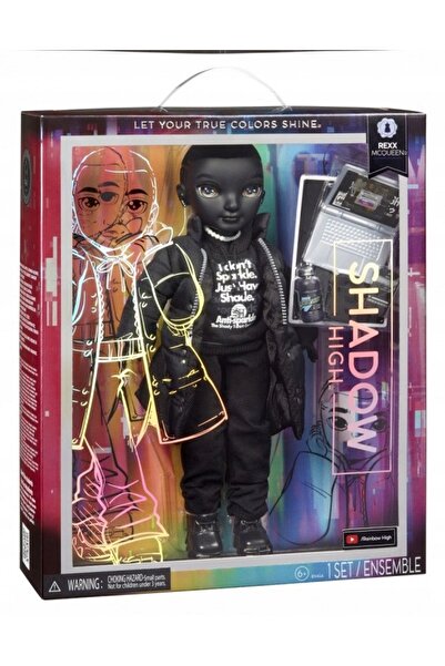 MGA SHADOW HIGH RAINBOW HIGH LALKA REXX McQueen, păpușă de modă cu accesorii