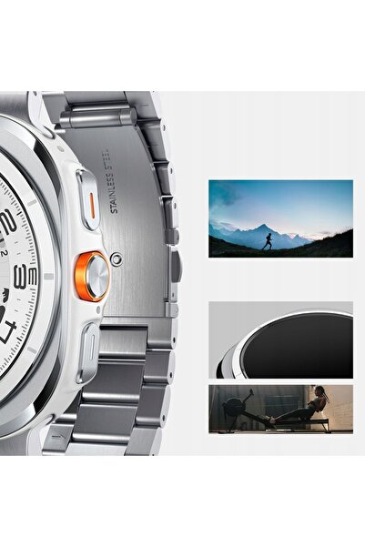 Spigen Curea pentru Galaxy Watch Ultra 2 / 1, Elegantă, din oțel inoxidabil, ...