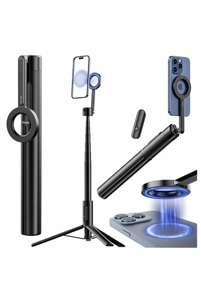 ulanzi Kijek Selfie Stick Trepied 1.6m pentru Telefon Smartphone cu MagSafe +...