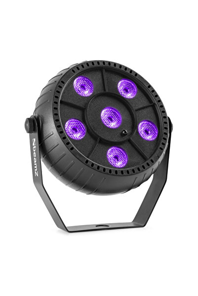 NO BRAND Efect de lumină LED ultraviolet 6x1W telecomandă baterie