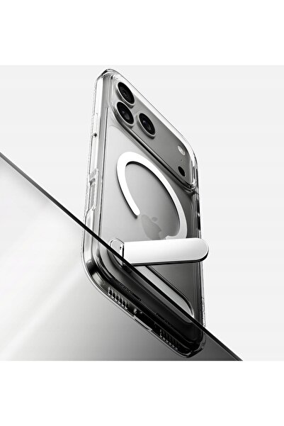 Spigen Husă pentru iPhone 17 Pro, Ultra Hybrid S pentru MagSafe cu suport + s...