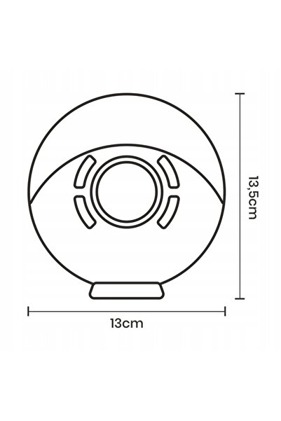 NO BRAND MA018 Lampa de noptieră LED de 5 W cu radio-ceas și ceas RGB MAGIC F...