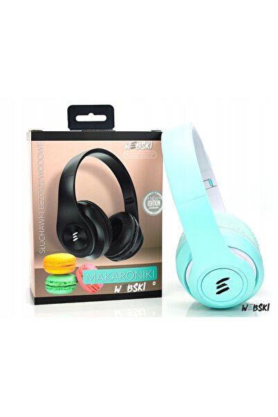 NO BRAND Căști Bluetooth V5.3 pliabile, colorate, fără fir, cu microfon și radio