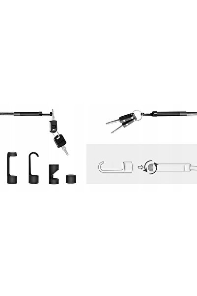Retoo Endoscop 3M WIFI USB, Cameră de inspecție pentru telefon, compatibil An...