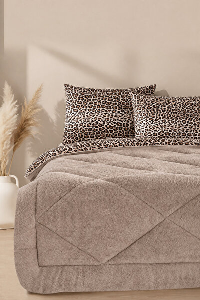 İlay home concept Double Size 5-Piece Wellsoft Sleeping Set with Fleece, Plus...