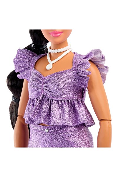 Barbie Set de accesorii stil de lux LALKA FIOLET, pentru costum la modă