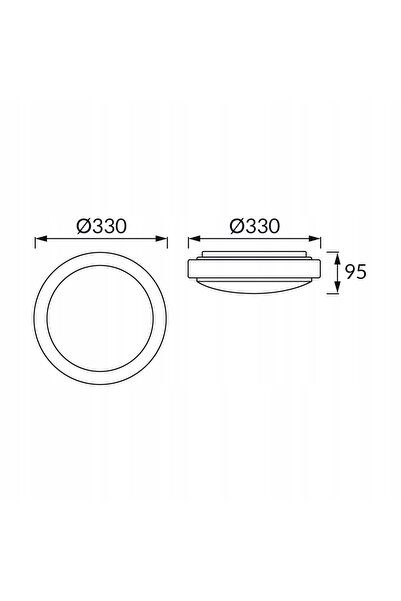 NO BRAND Plafonieră STRUHM cu bec LAOS 2xE27 33cm bandă argintie IDEUS 04947