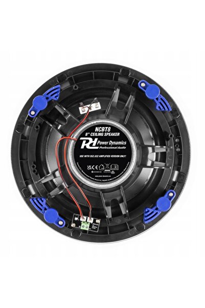 NO BRAND Difuzor de tavan Bluetooth de 8 inch - Sistem audio stereo pentru ca...