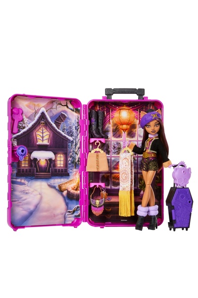 MONSTER HIGH Secretele înfricoșătoare ale păpușii Clawdeen Wolf JMG65
