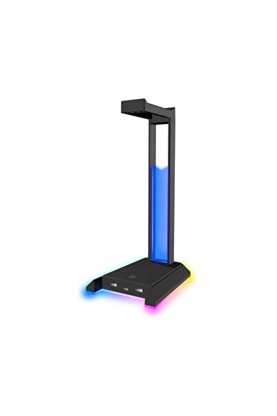 Speedlink Suport pentru căști EXCELLO NX RGB, hub USB 2.0, negru
