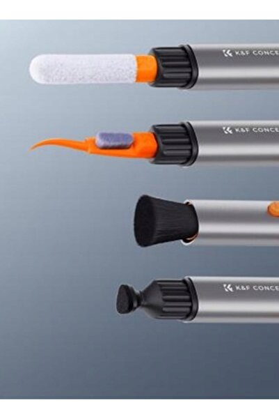 K&F CONCEPT K&F 8-în-1 Stilou de curățare optică pentru lentile, cu perie și ...