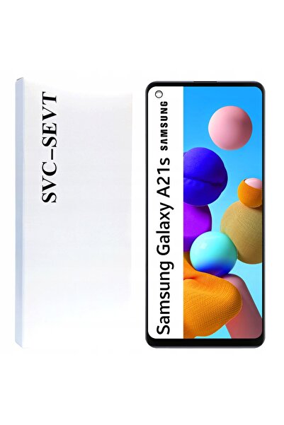 NO BRAND Display pentru Samsung Galaxy A21s Ecran LCD cu Ramă Original Zila S...