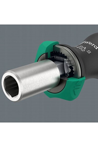 wera Șurubelniță cu clichet 1/4 " x 102mm Negru/Verde