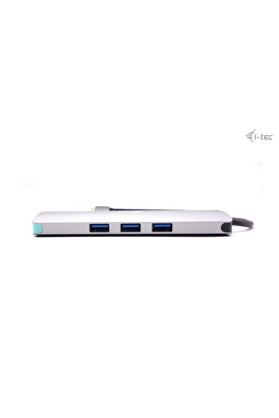 i-Tech Gear Dock USB C Metal Nano 1x HDMI 4K LAN Audio PD 100W Stație de ando...