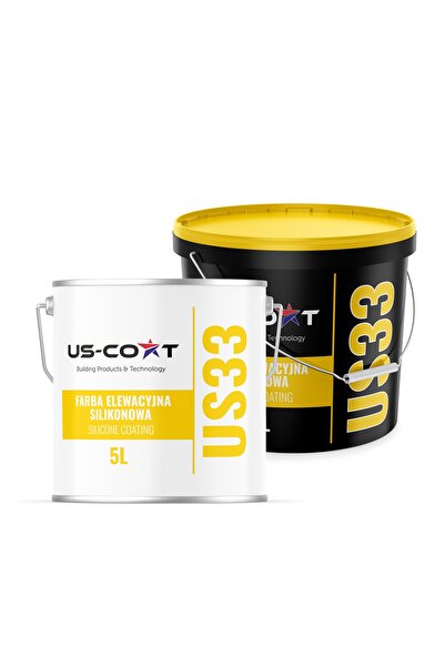 NO BRAND Vopsea pentru fațade siliconică, roșu-maro RAL8012, 5L, Producător
