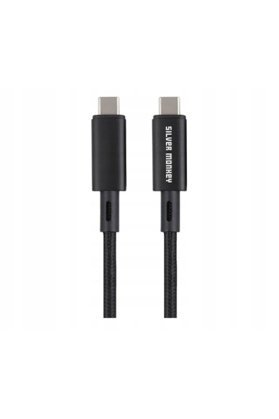NO BRAND Silver Monkey Cablu Thunderbolt 4 240W 40Gb 1m