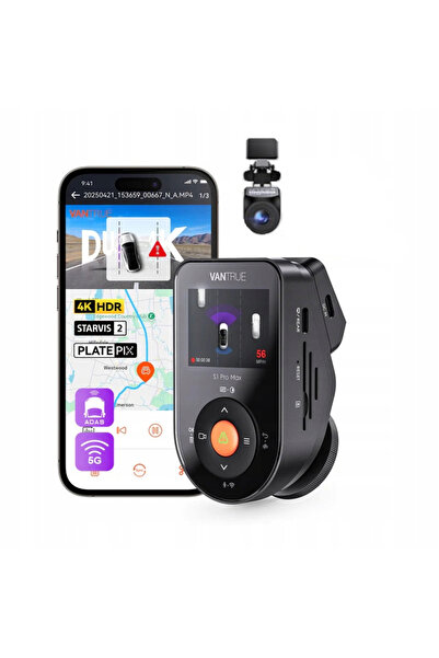 VANTRUE S1 PRO MAX 4K+2.5K Cameră auto