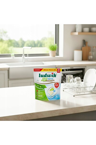 NO BRAND LUDWIK Capsule ecologice pentru mașina de spălat vase All in 1 Ultim...