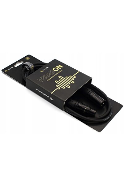 NO BRAND HEARON Select Cablu de microfon XLR tată la mamă, 10m, echilibrat, d...
