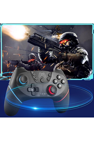NO BRAND Controler gamepad pentru Switch/Switch Lite/Switch OLED cu giroscop ...