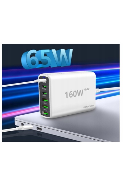 NO BRAND DOODBI Încărcător USB-C 160W Alb