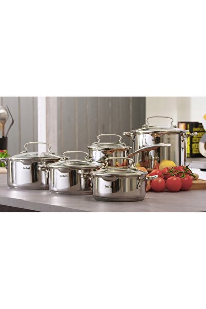 TEFAL Oală înaltă cu capac Duetto 22cm pentru inducție