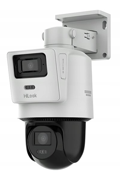 NO BRAND Cameră IP tip turret de exterior 8MP (4MPx+4MPx) TandemVu HiLook de ...