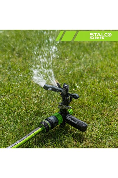 NO BRAND Aspersor pulsatoriu din metal pe tijă Stalco Garden EXP 530 m²