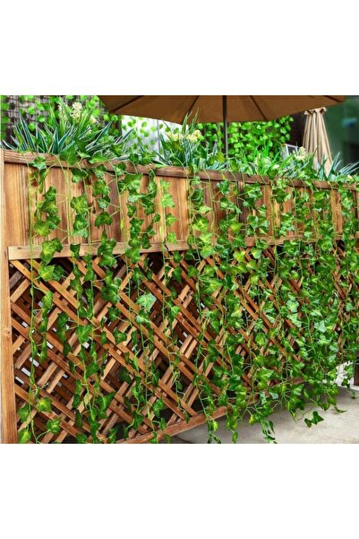 NO BRAND FRUNZIE ARTIFICIALĂ x 24 BUCĂȚI Pentru Ghirlandă de Perete/Balcon Fr...