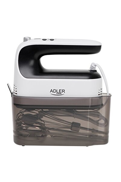 adler Mixer de mână cu 9 viteze, TURBO, palete, cârlige, tel, LCD, 600W