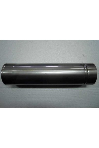 NO BRAND Tub de căptușeală coș de fum drept 140 0,5m 500mm oțel inoxidabil re...