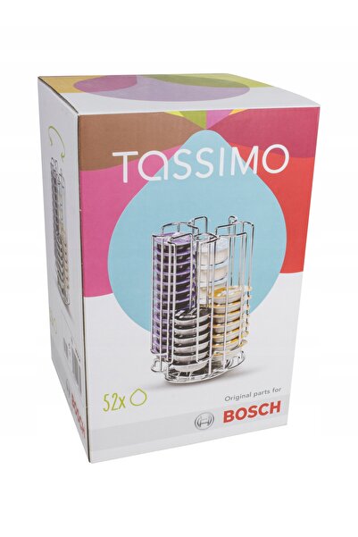 Bosch Suport din oțel inoxidabil pentru capsule de cafea Tassimo