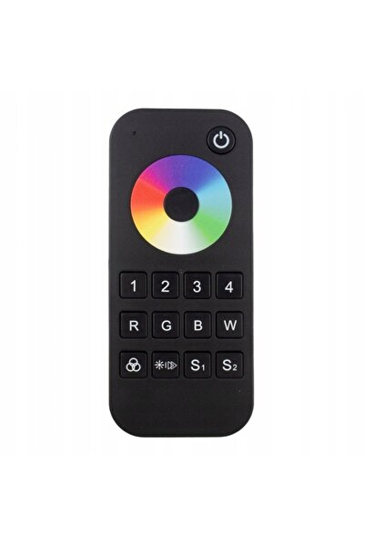 ecolight Telecomandă pentru benzi LED RGB și RGBW 4 zone Touch RT9 RF Negru