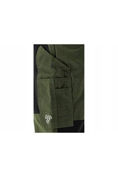 yato Pantaloni de lucru de protecție pentru lucrător, 4-way SERVALL, verzi, m...