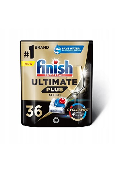 Finish Capsule pentru mașina de spălat vase Ultimate Plus All-in-1 Fresh, Set...