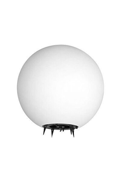 Adviti Lampă glob de grădină 28cm albă pentru LED E27, de exterior, IP65