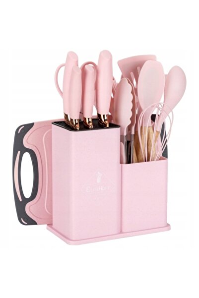 Elitehoff SET DE CUȚITE SET DE BUCĂTĂRIE ACCESORII 19 Piese UTENSILE DE BUCĂT...