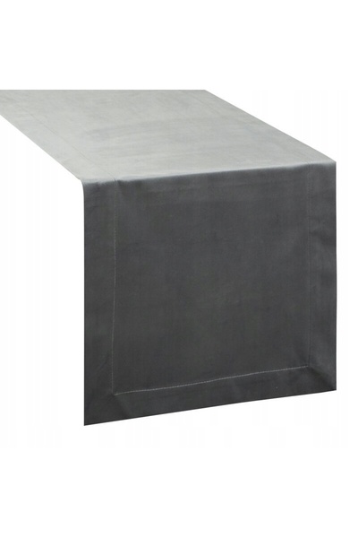 Eurofirany Față de masă MELINDA 140x220 bandă decorativă din oțel, decor glamour