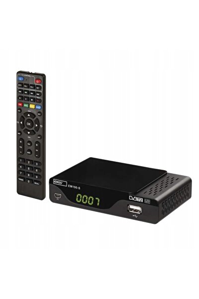 NO BRAND Receptor digital terestru DVB-T2, H.265, EMOS EM190-S HD