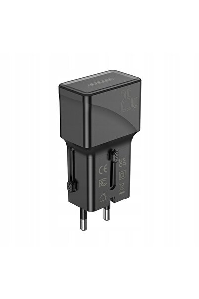 NO BRAND JELLICO ADAPTOR DE CĂLĂTORIE PENTRU TELEFON ȘI TABLETĂ USB-C QC3 ÎNC...