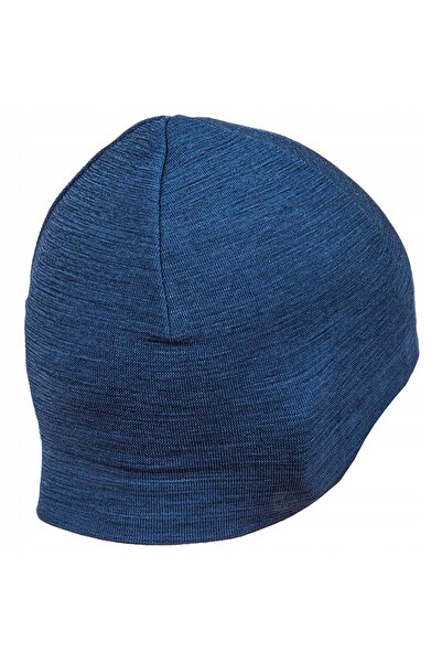 NO BRAND Căciulă din lână merinos BRUBECK HM1018 bleumarin L/XL