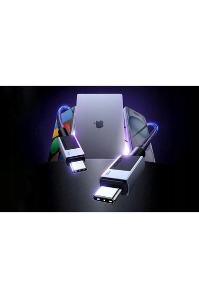 NO BRAND Cablu UGREEN USB-C la USB-C 100W 5A pentru telefoane 2M Cel mai comun