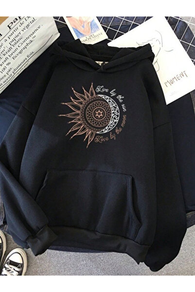 bellanova Unisex Printed Hooded Sweatshirt