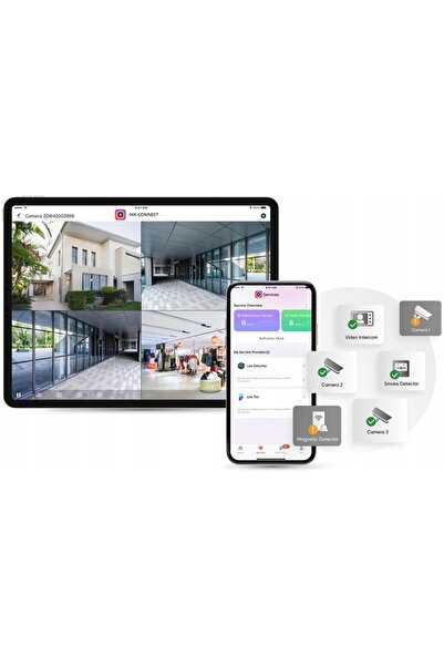 Hilook 2x Cameră IP rotativă Hikvision PTZ-N2C400M-DE 4MPx Audio