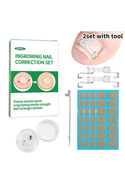 Choice A4 Hot! 1/2 Set Ingrown Toenail Corrector Tools Pedicure Recover Embed...