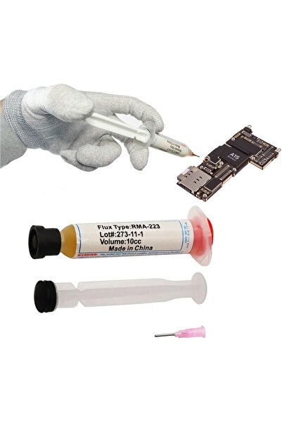TECHREBAL RMA-223 10cc Gel Flux + Plunger