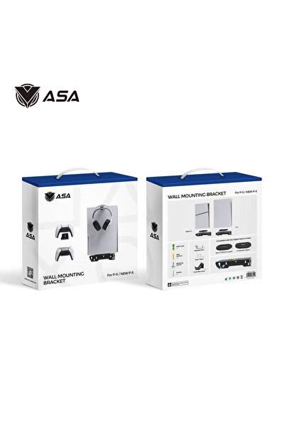 ASA Wall Mount Stand for Playstation 5 from
